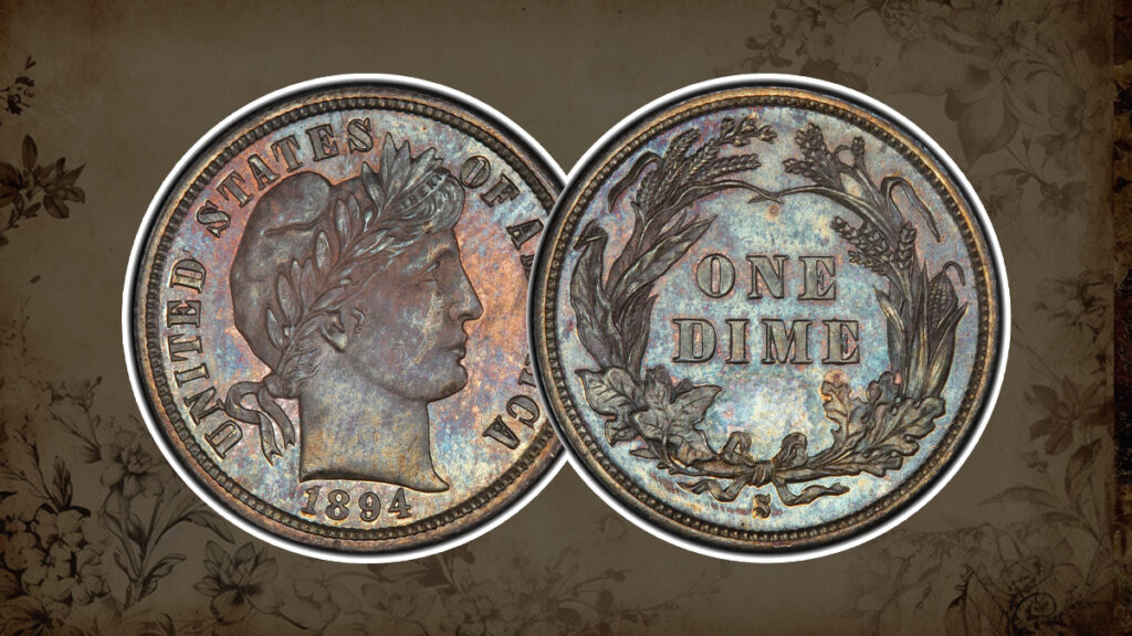 History of the 1894-S Barber Dime