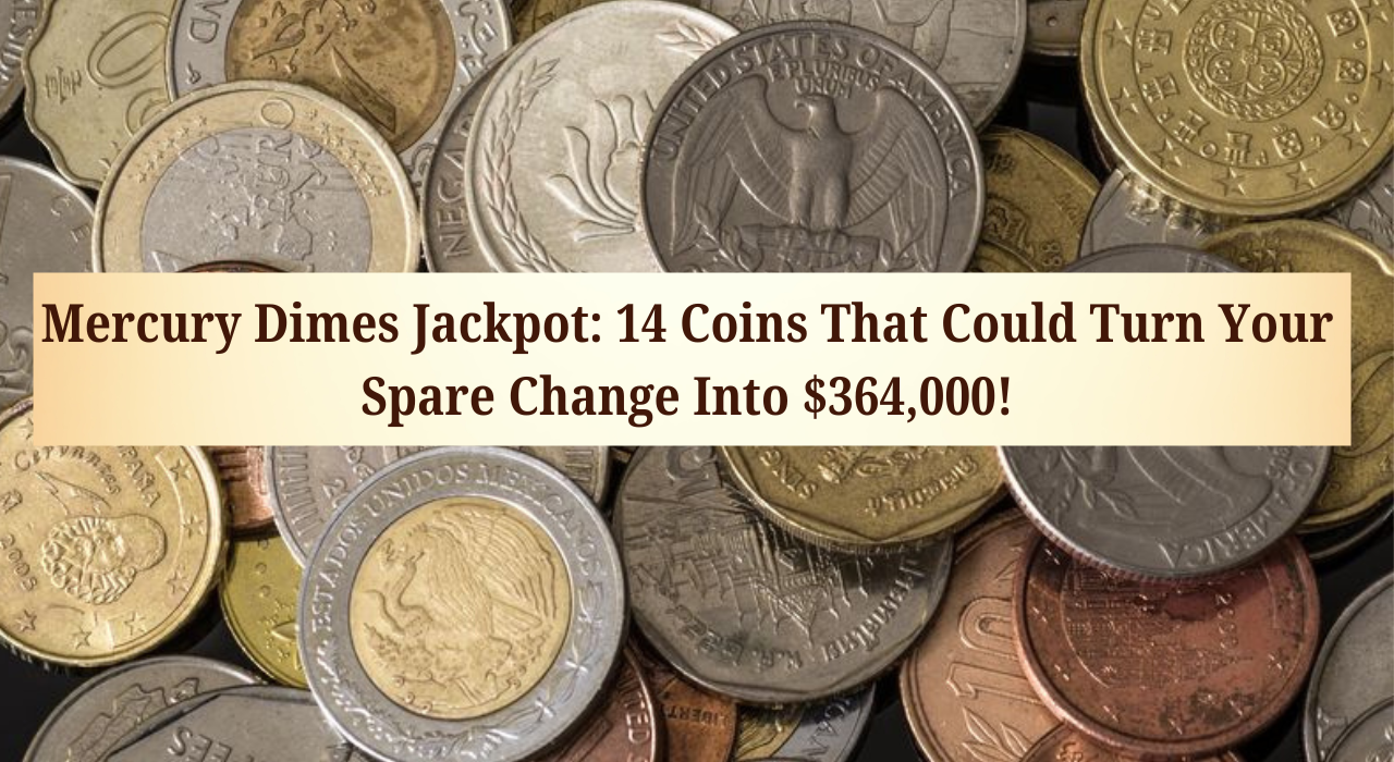 Mercury Dimes Jackpot: 14 Coins That Could Turn Your Spare Change Into $364,000!