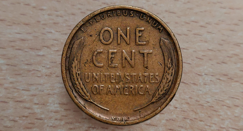 3. 1909-S VDB Lincoln Penny