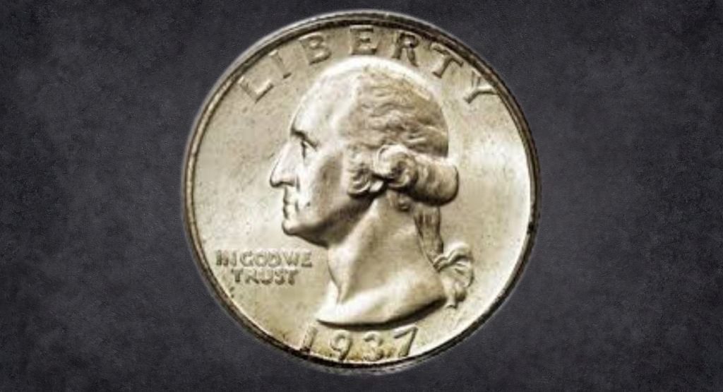 3. The 1937 Doubled Die Obverse Washington Quarter