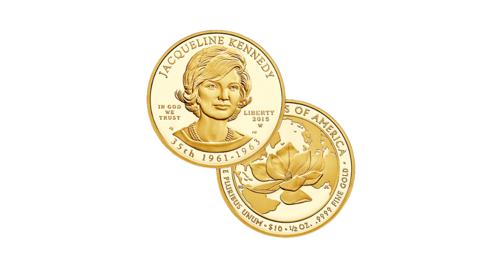  2015-W Jacqueline Kennedy $10 Gold Coin