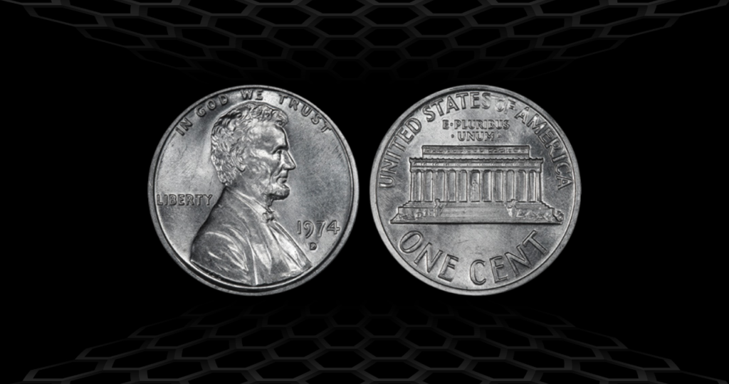  1974-D Aluminum Lincoln Cent