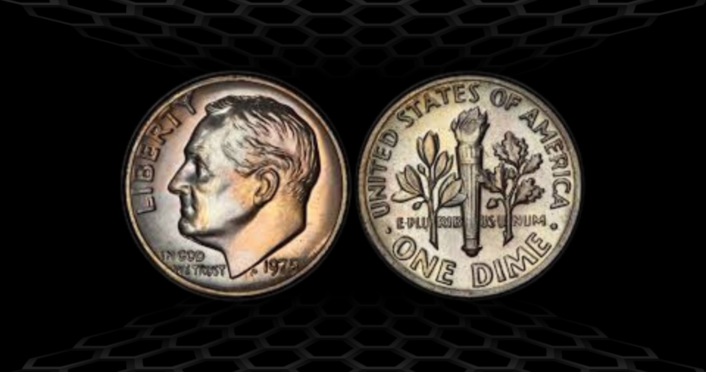 1975 No S Proof Roosevelt Dime