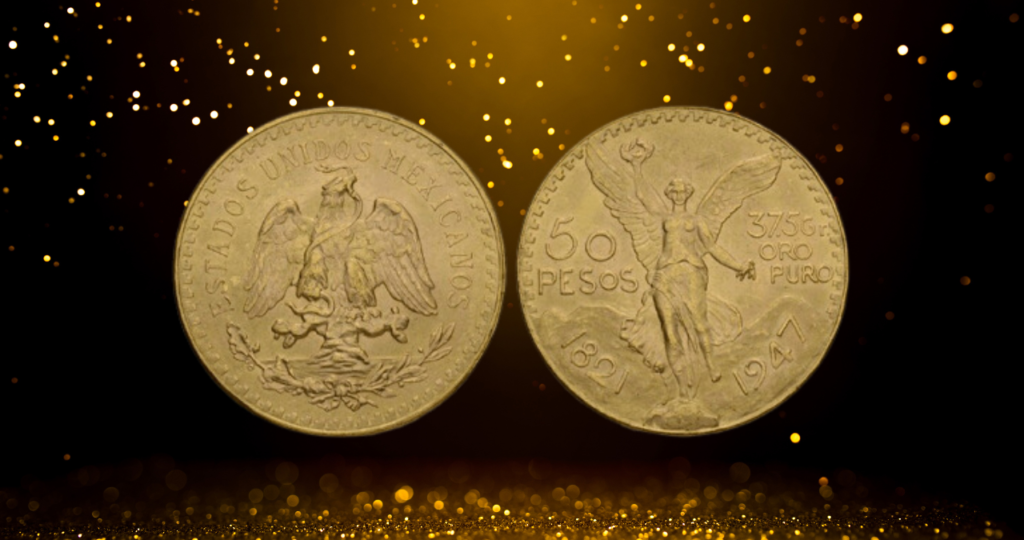 Mexican Gold 50 Peso (1921-1947)