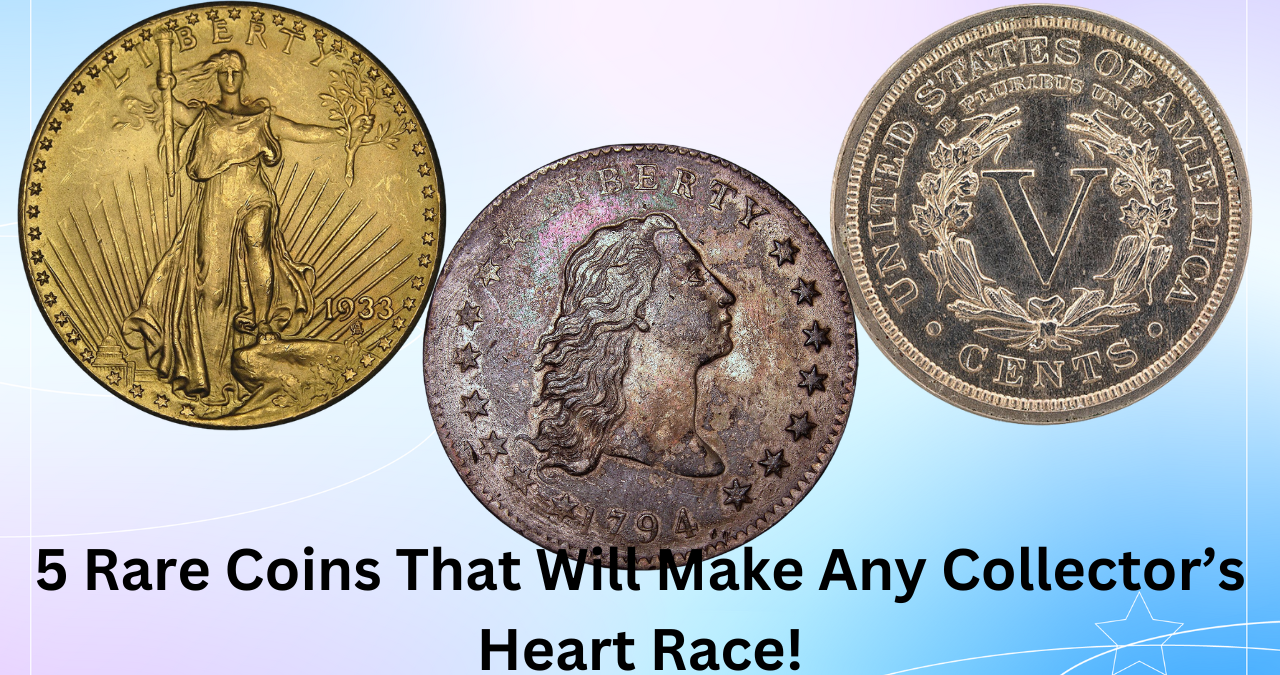 5 Rare Coins That Will Make Any Collector’s Heart Race!