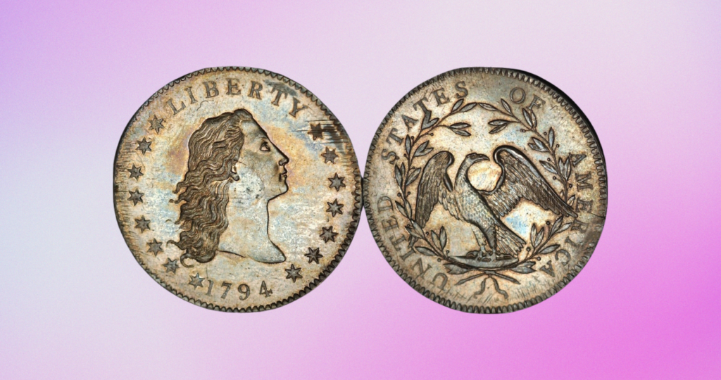 1794 Flowing Hair Silver Dollar