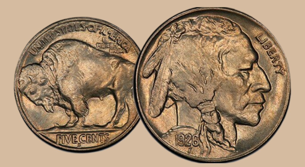 5. The 1918 7-D Buffalo Nickel