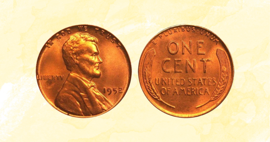 1952 Proof Lincoln Wheat Penny