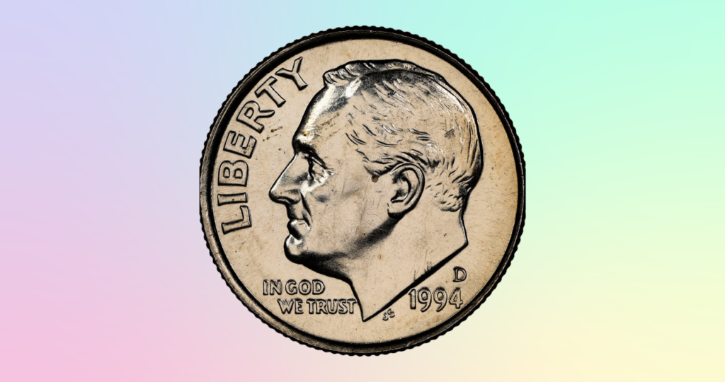 1994 D Roosevelt Dime (Denver Mint)