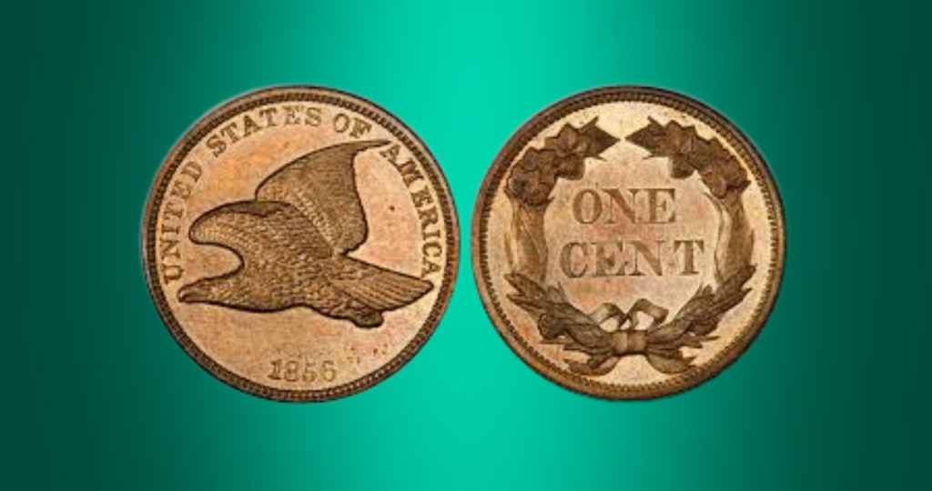 1856 1C Flying Eagle Penny