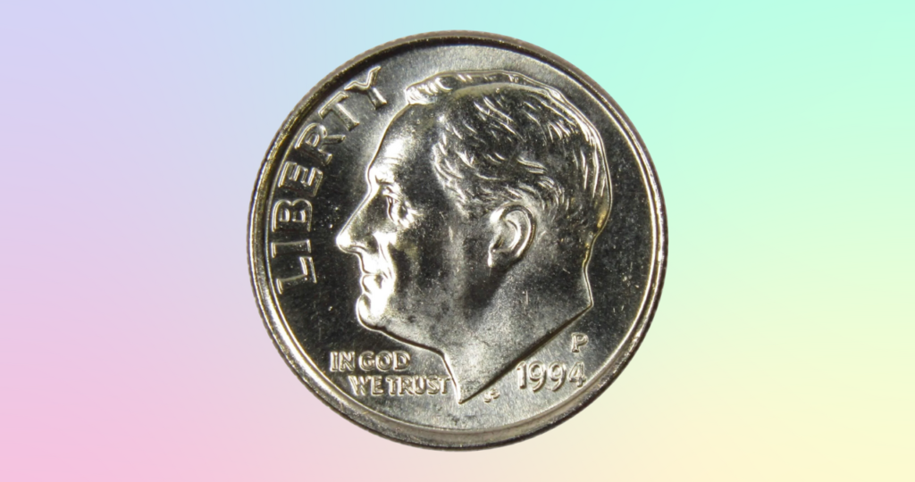 1994 P Roosevelt Dime (Philadelphia Mint)