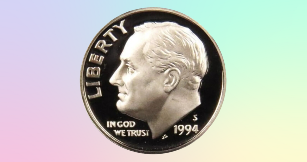 1994 S Proof Roosevelt Dime (San Francisco Mint)