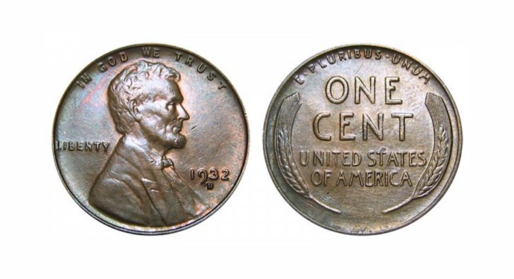 7. 1932-D Lincoln (Wheat) Penny