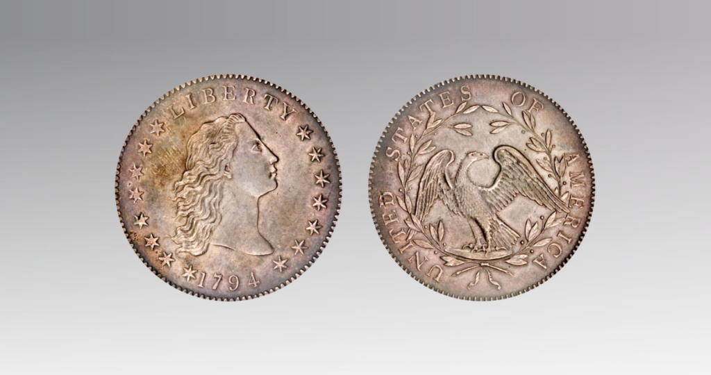 1794 Flowing Hair Silver Dollar