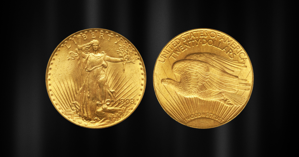 1908 St. Gaudens Gold Double Eagle