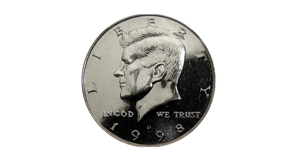 1998-P Kennedy Half Dollar