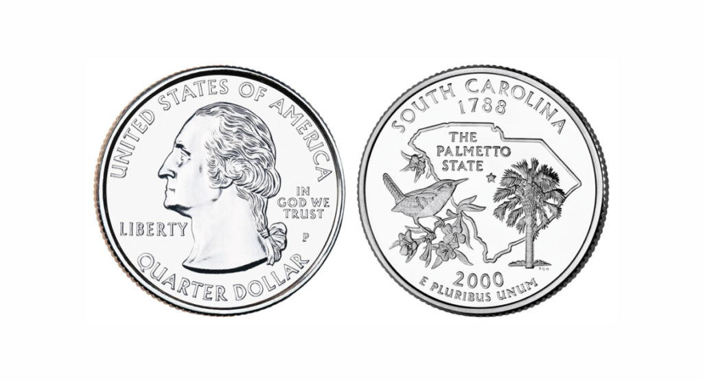 2000-P South Carolina State Quarter