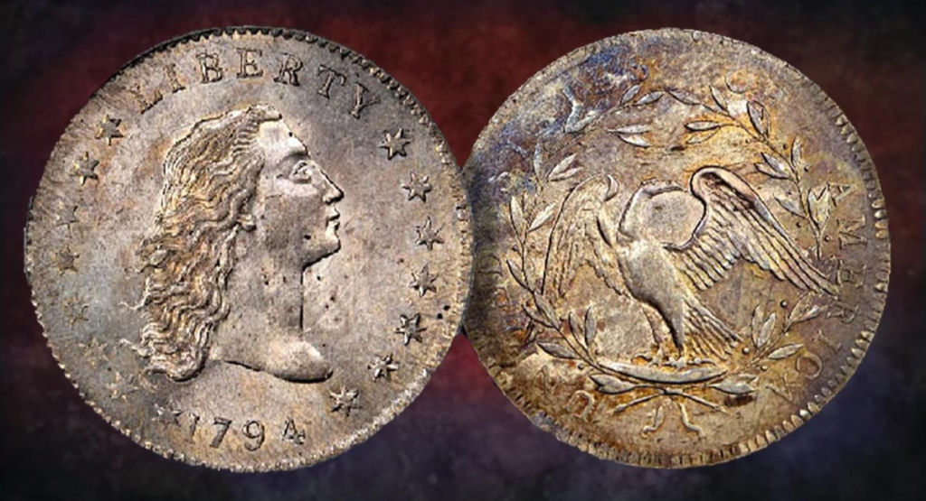 1794 Flowing Hair Silver Dollar