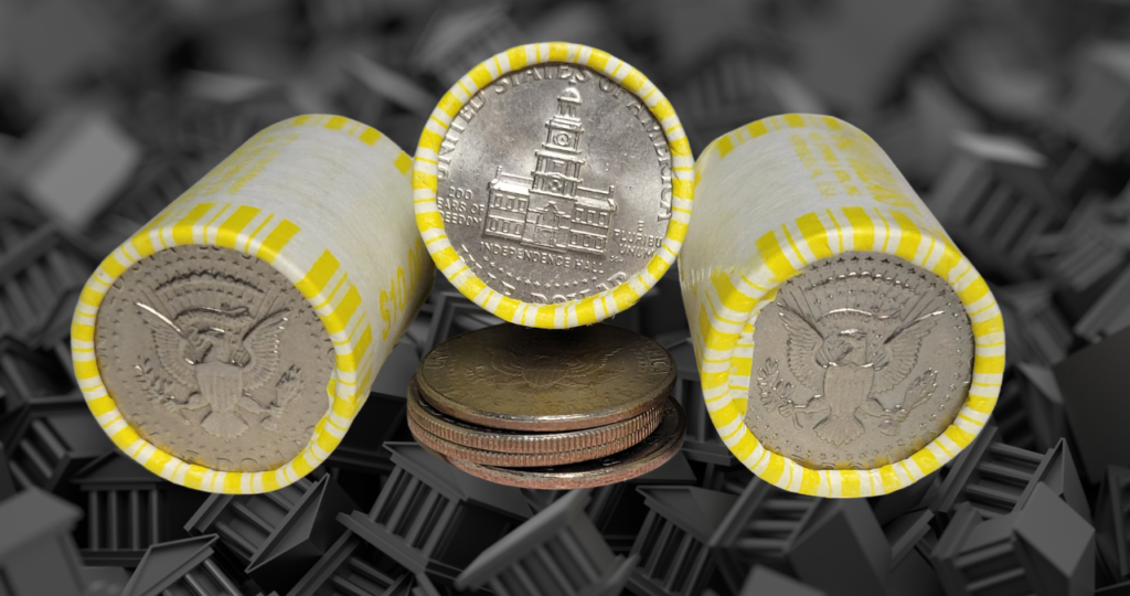 Bank Coin Rolls