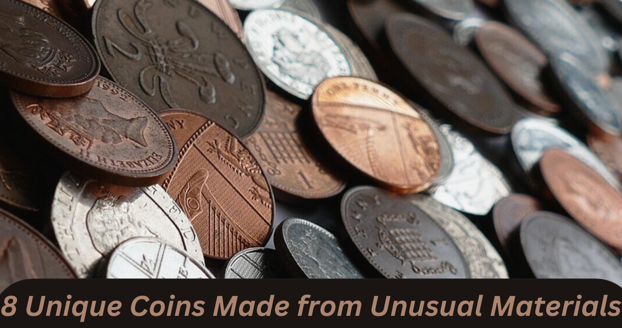 8 Unique Coins Made from Unusual Materials