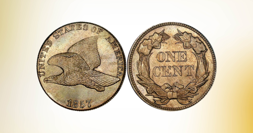 1857 Flying Eagle Penny