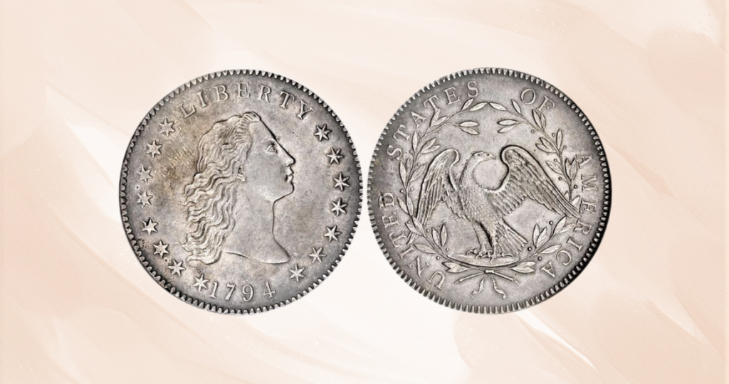 1794 Flowing Hair Silver Dollar