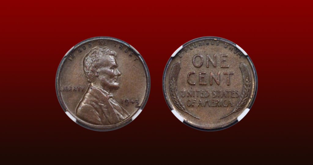 1943 Lincoln Head Copper Penny