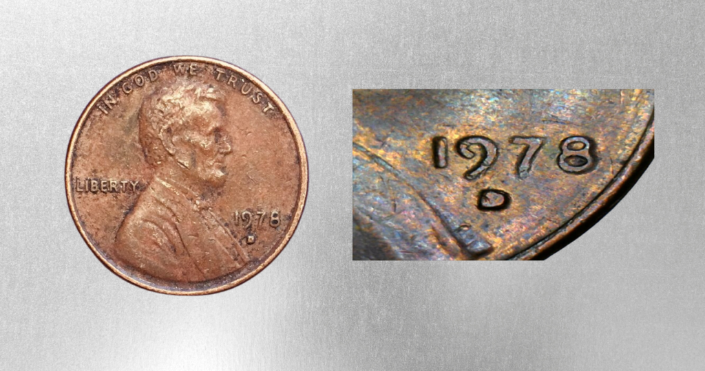 Common 1978 Penny Errors