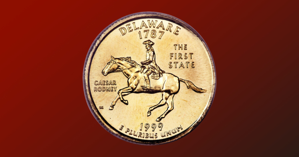 1999-P Experimental Delaware State Quarter