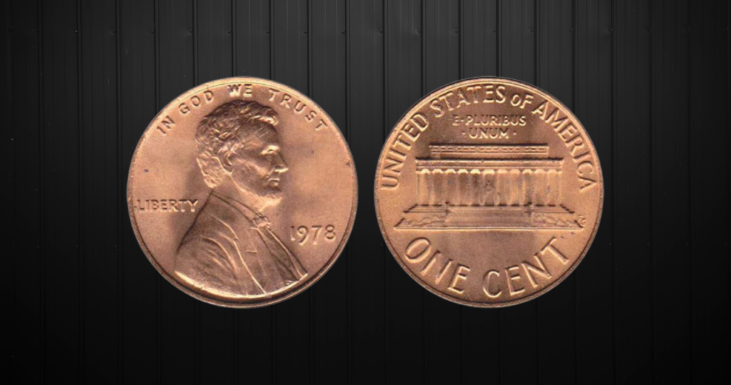 1978 P Penny (No Mint Mark)