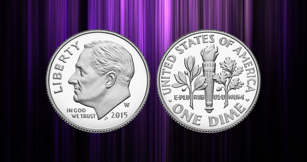 2015-W Proof Roosevelt Dime