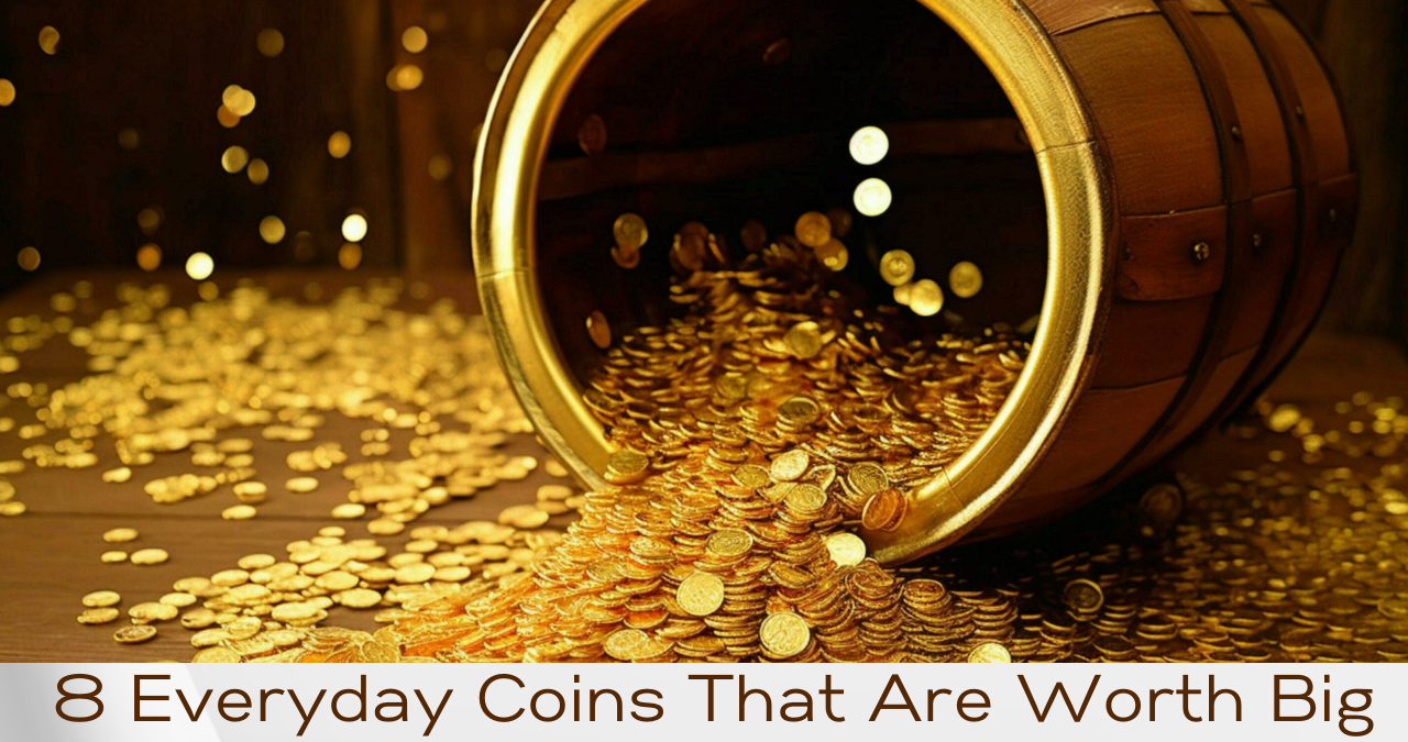 Hidden Gold in Your Wallet: 8 Everyday Coins That Are Worth Big Bucks!