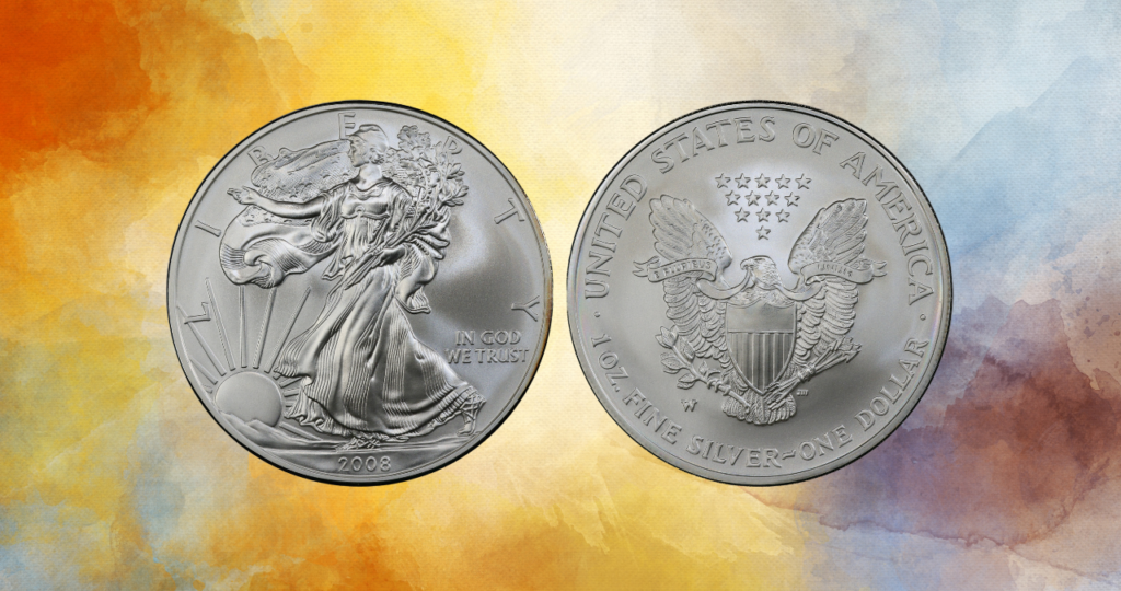 2008-W Silver Eagle Reverse of 2007