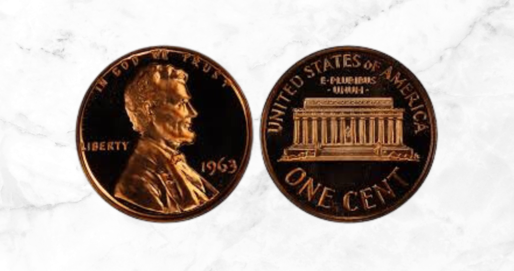 1963 Proof Lincoln Penny (Philadelphia Mint)
