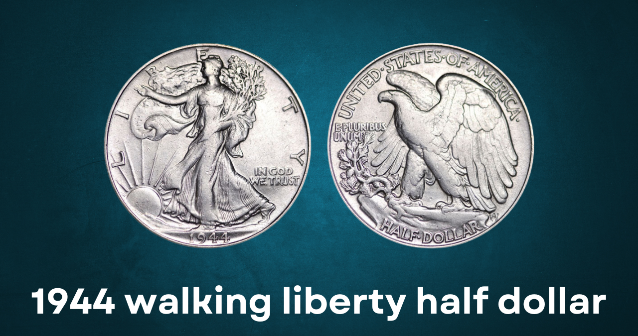 1944 walking liberty half dollar