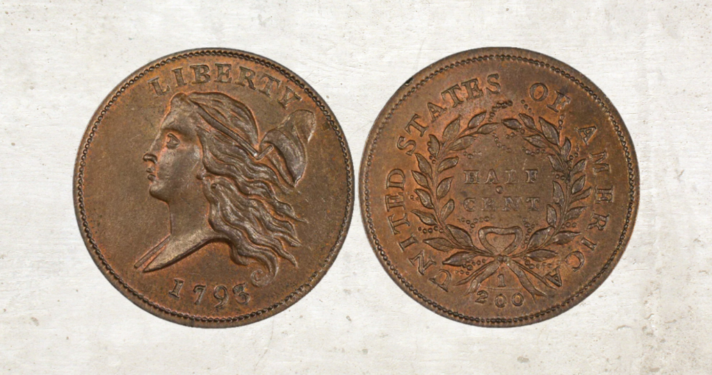 1793 Half-Cent