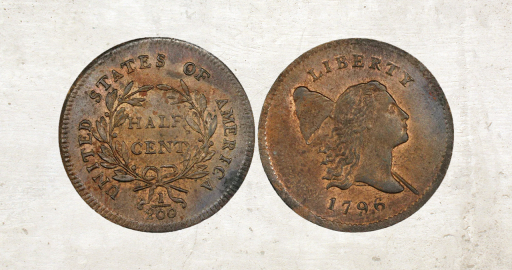 1796 Pole Half-Cent