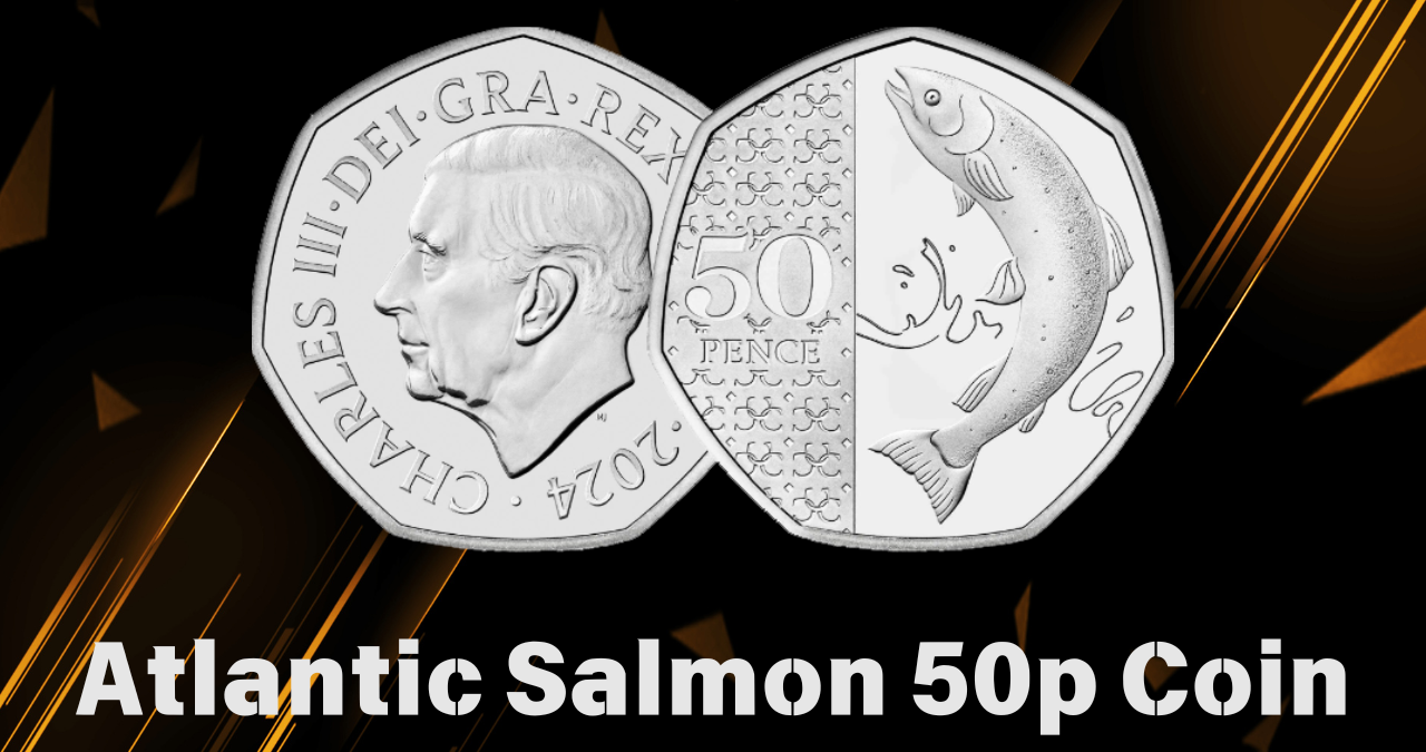 Atlantic Salmon 50p Coin