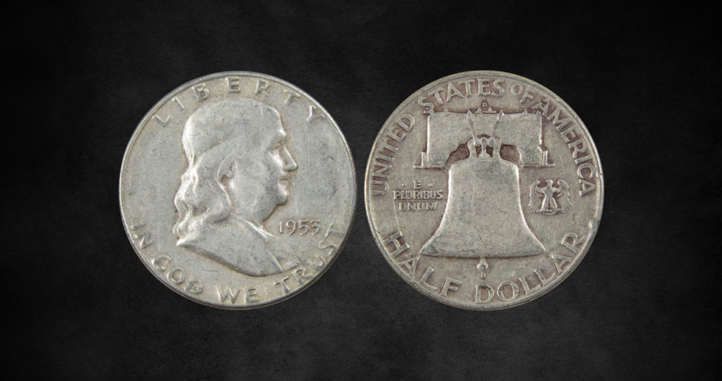 1953-S Franklin Half Dollar