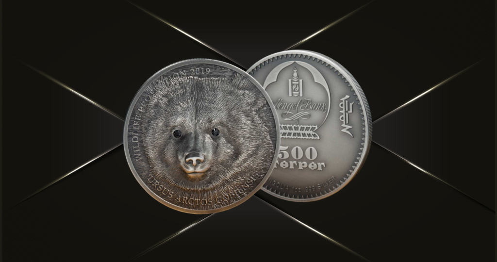 The Mongolian Wildlife Protection Coin