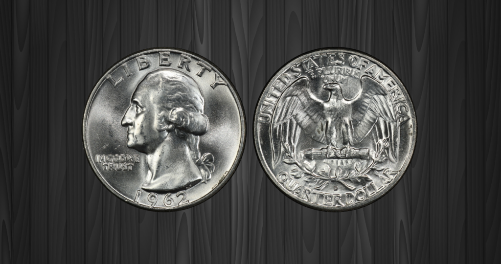 1962-D Silver Washington Quarter