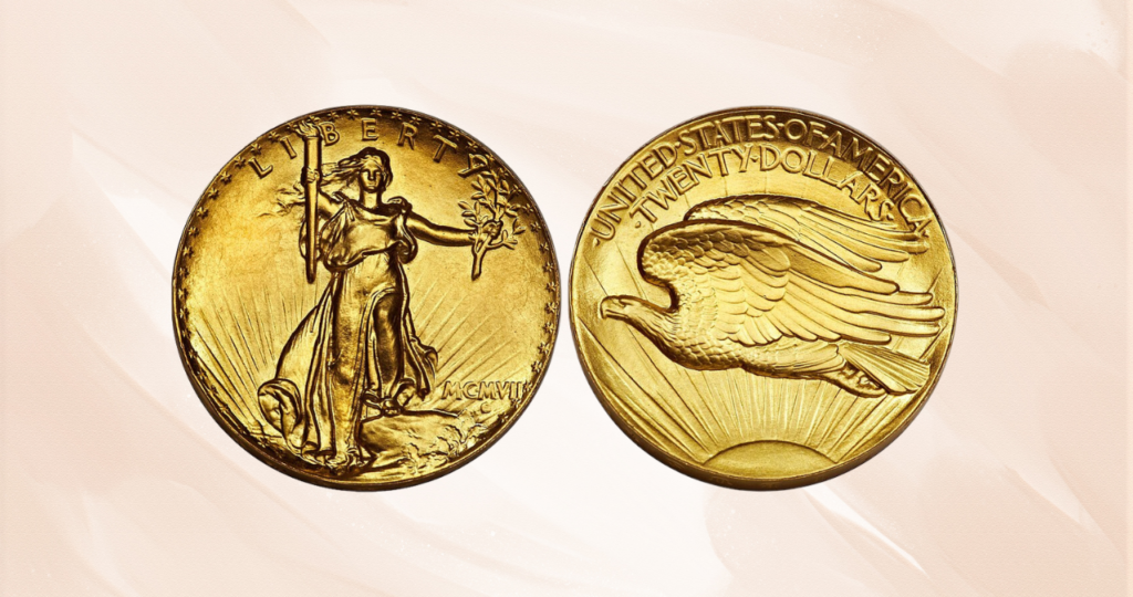 1907 Ultra High Relief Double Eagle