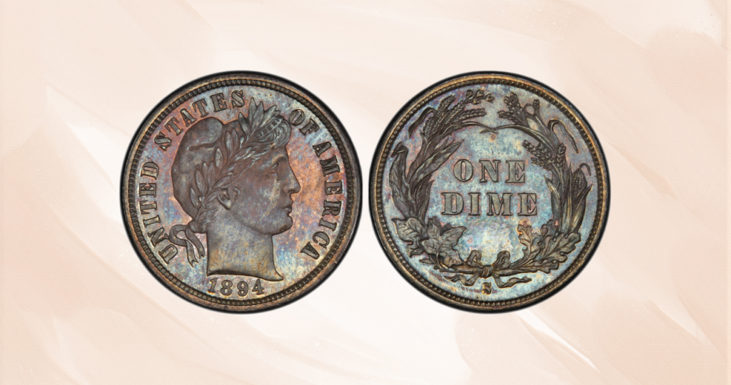 1894-S Barber Dime