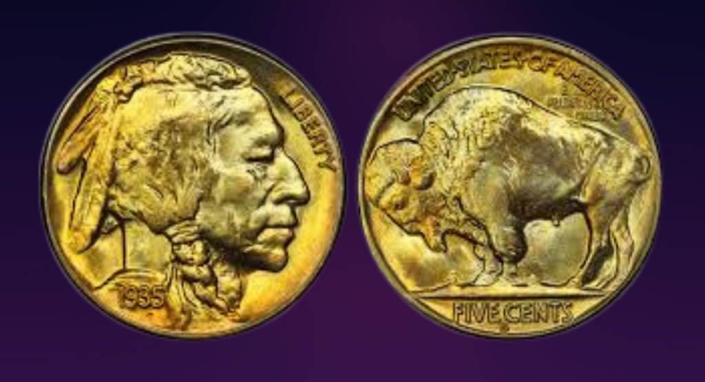 1. The 1927 S Buffalo Nickel