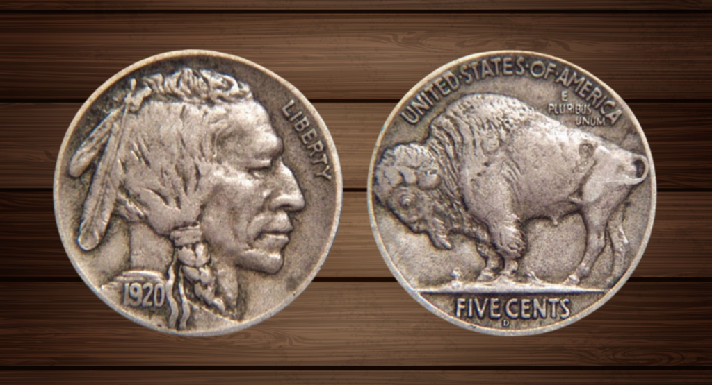 8. The 1920 D Buffalo Nickel