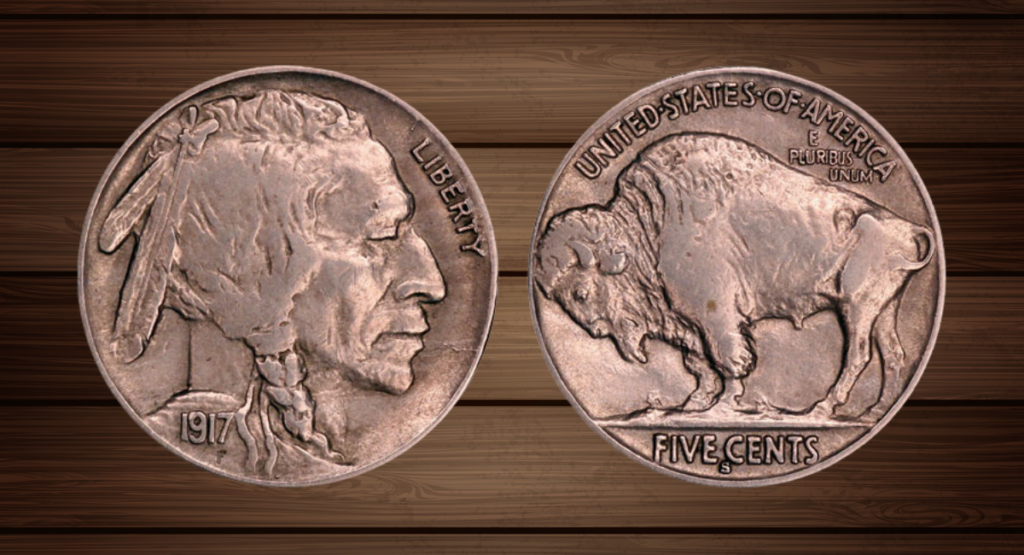 13. The 1917 S Buffalo Nickel